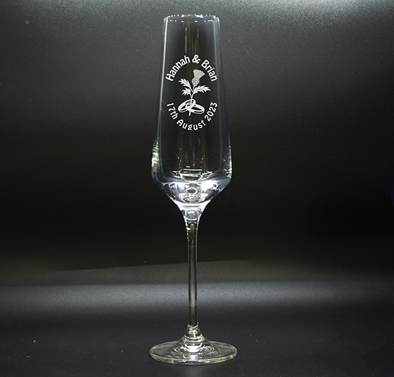 Polished Champagne Flute