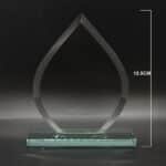 SP38M JADE TEARDROP 15.5CM