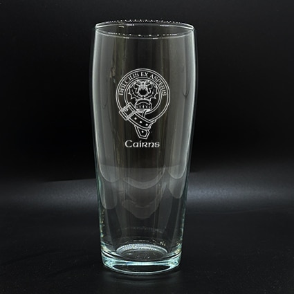 Pint Glass Clan Crest