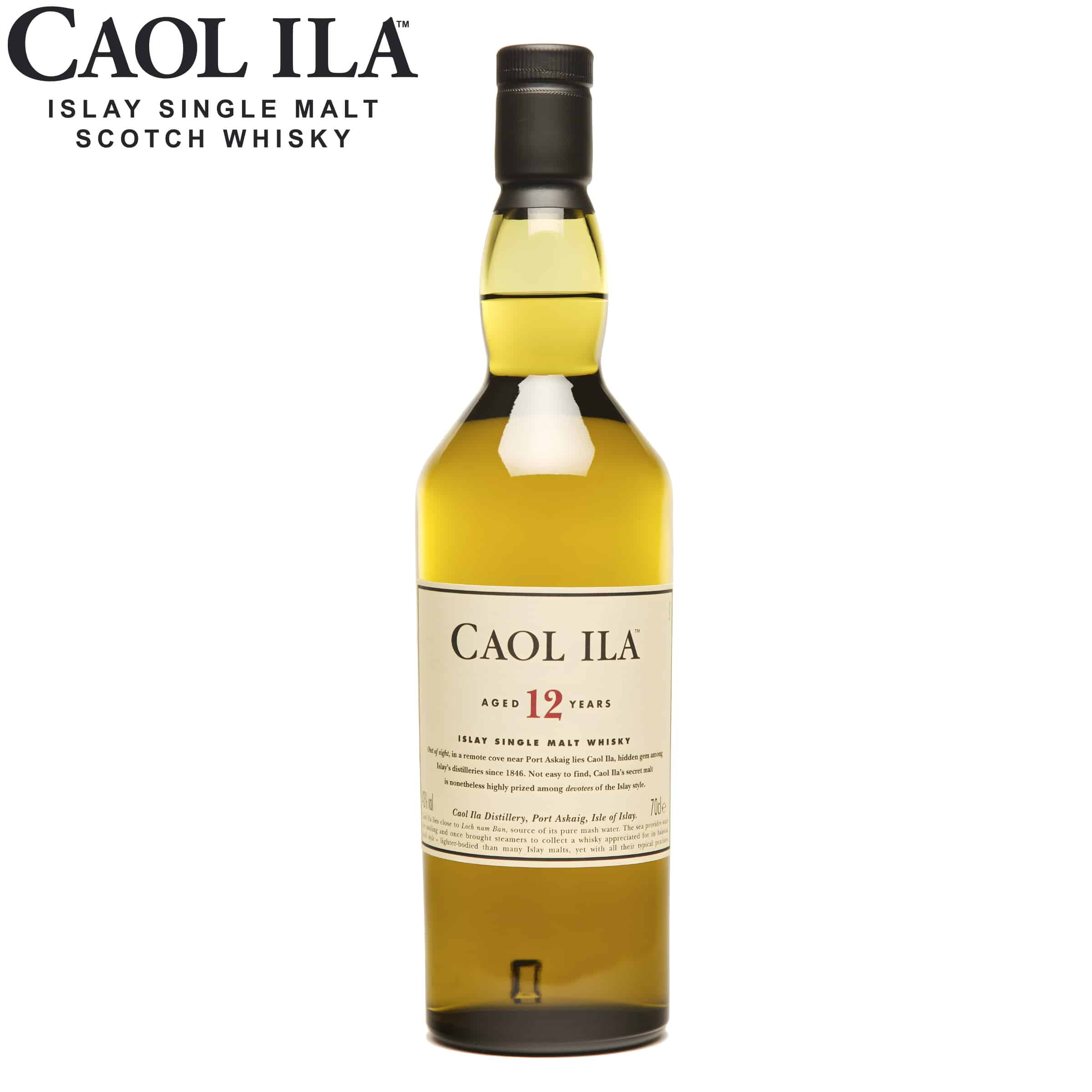 Caol Ila 12 Distillery Bottle