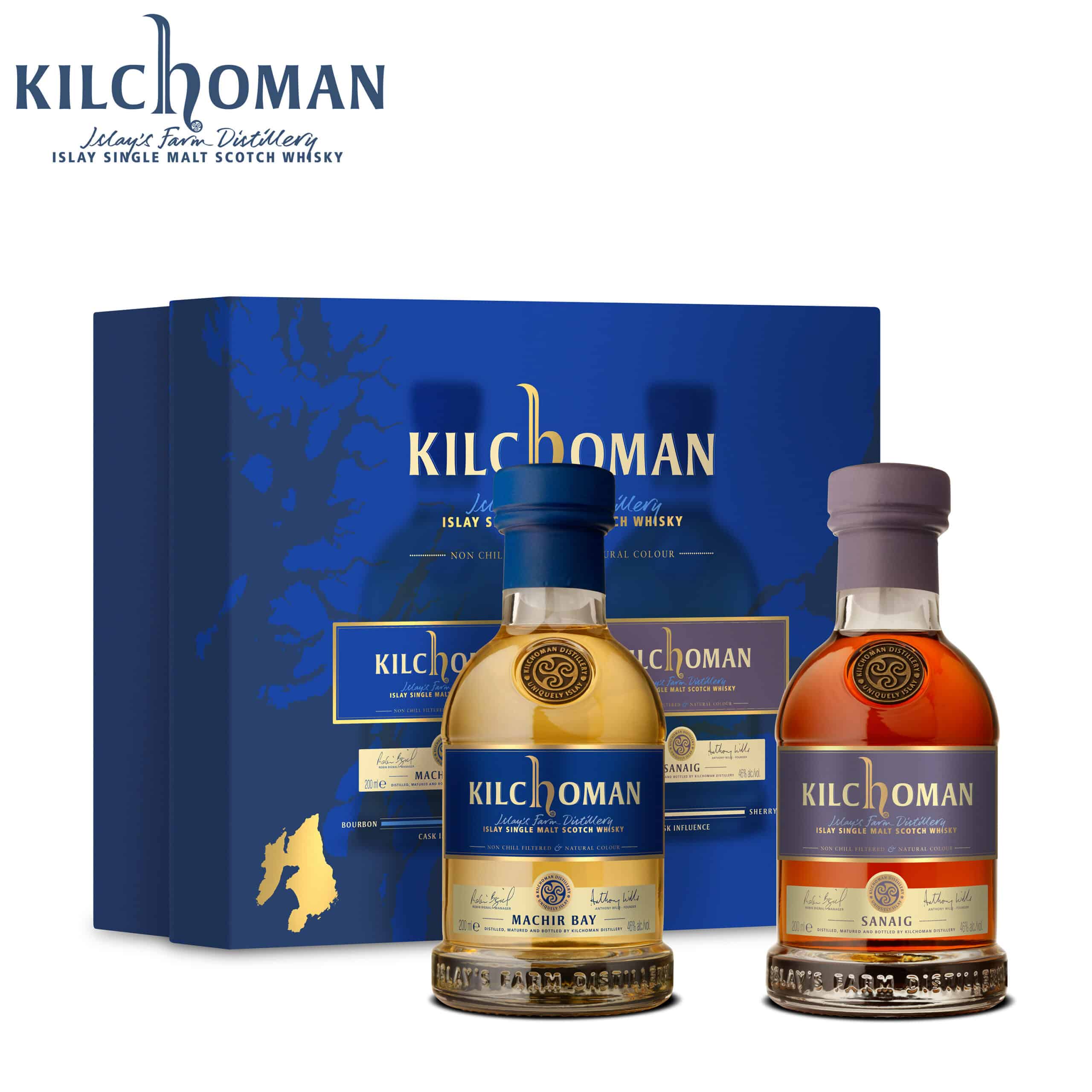 Kilchoman Gift Pack 2x 20cl