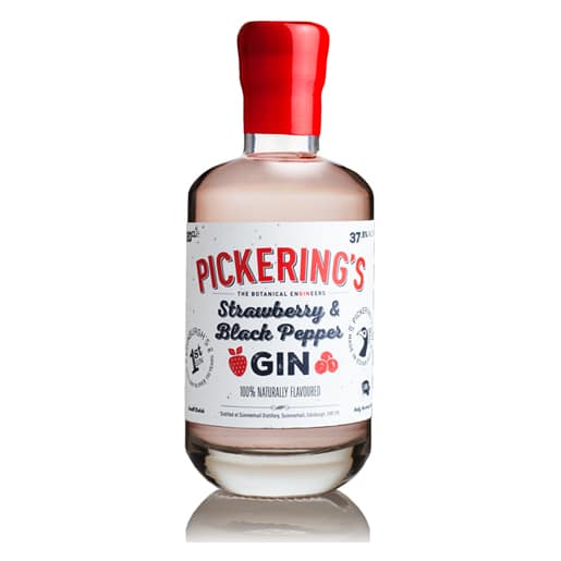 PICKERINGS STRAWBERRY AND BLACK PEPPER GIN