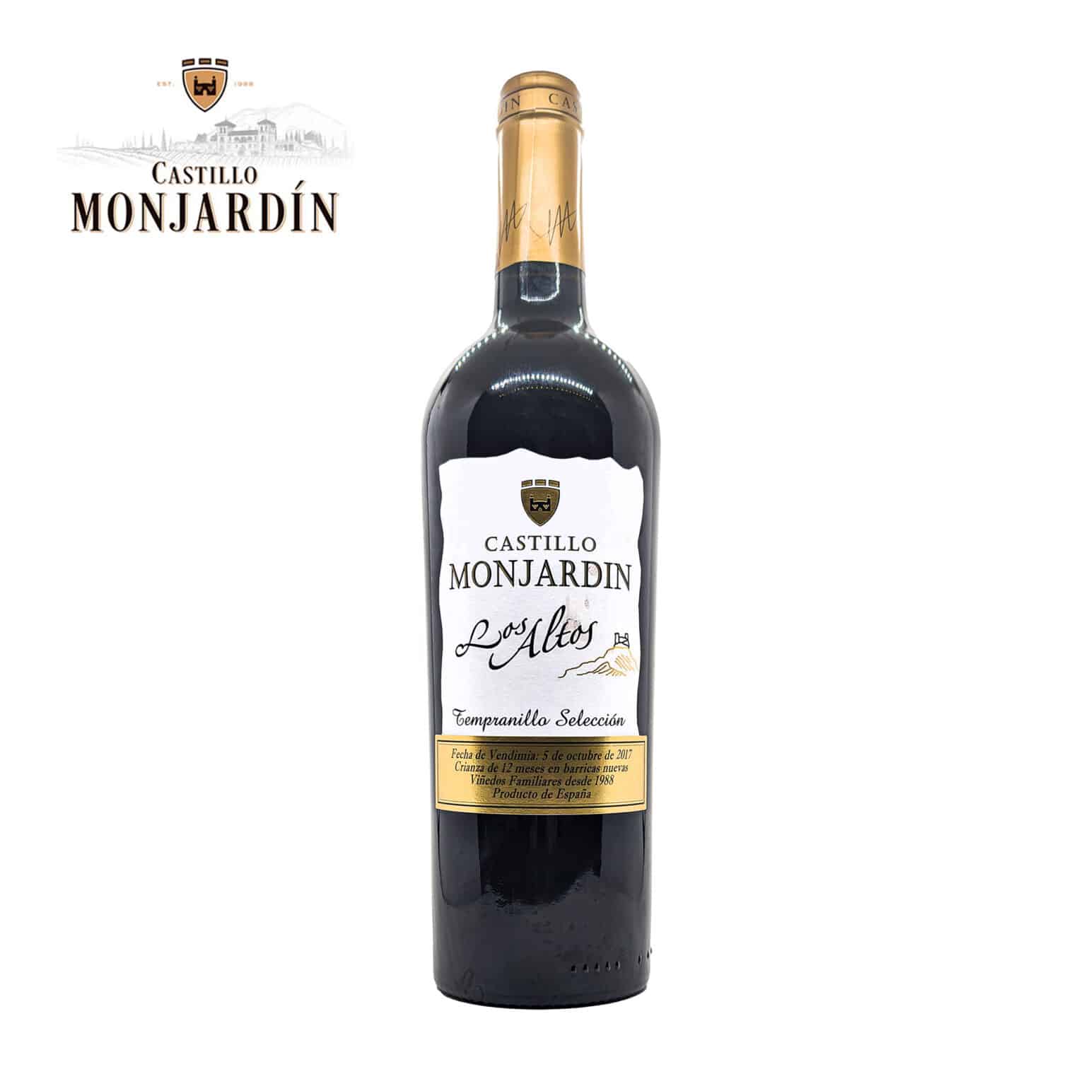 CASTILLO DE MONJARDIN LOS ALTOS TEMPRANILLO CRIANZA