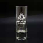 TALL TOT GLASS KEEP CALM