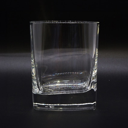 SQUARE SPIRIT GLASS BLANK