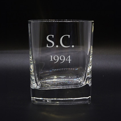 SQUARE SPIRIT GLASS BESPOKE