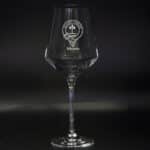 Polished Wine Glass Clan Crest