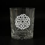 HEAVY CUT CRYSTAL GLASS CELTIC