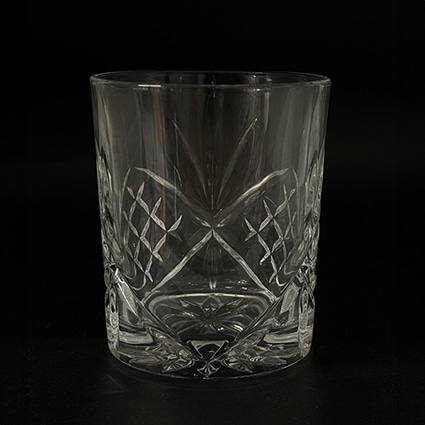 HEAVY CUT WHISKY GLASS BLANK